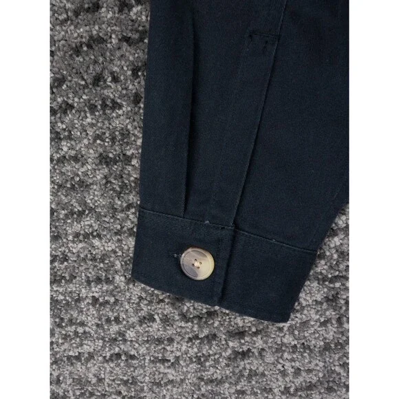 Ford Motors Chore Jacket Mens Medium Black Heavy Twill Graphic Print Logo NWT - Picture 16 of 16